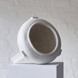 BAUHAUS cachepot, chalky white