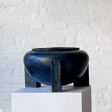 Bauhaus cachepot, black bronze