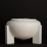 BAUHAUS cachepot, chalky white