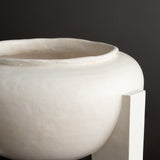 BAUHAUS cachepot, chalky white