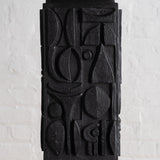 NEVELSON Lamp,   black bronze resin