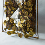 Curtis Jere Mirror, signed