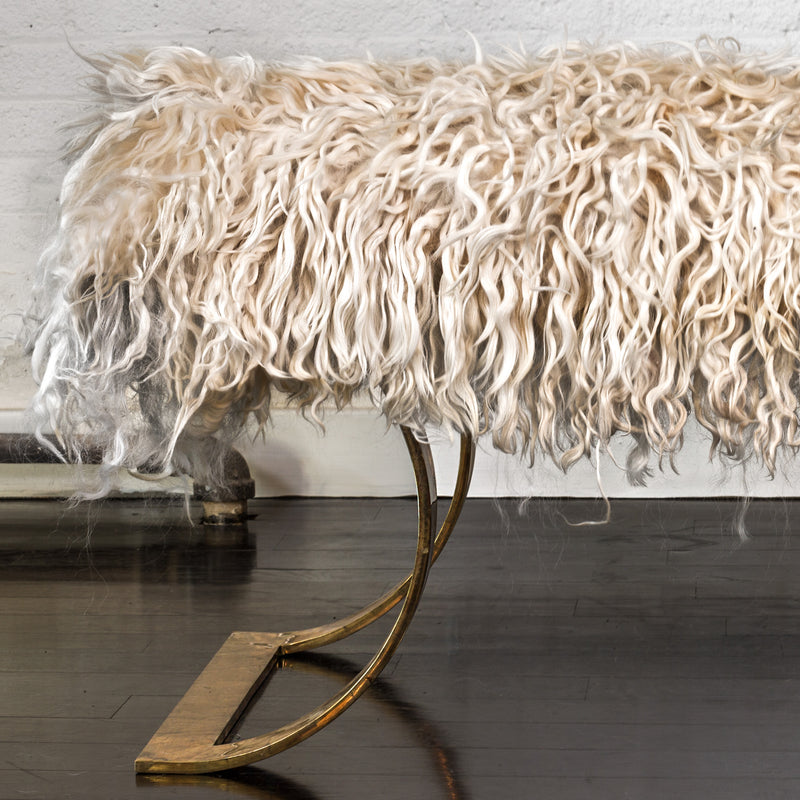 Angora Brass Bench