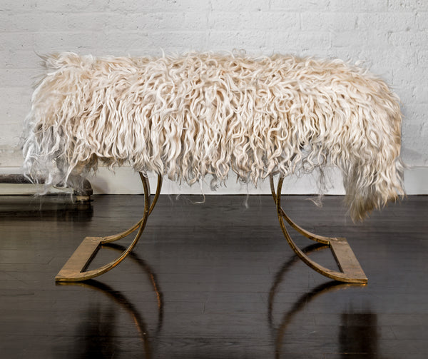 Angora Brass Bench