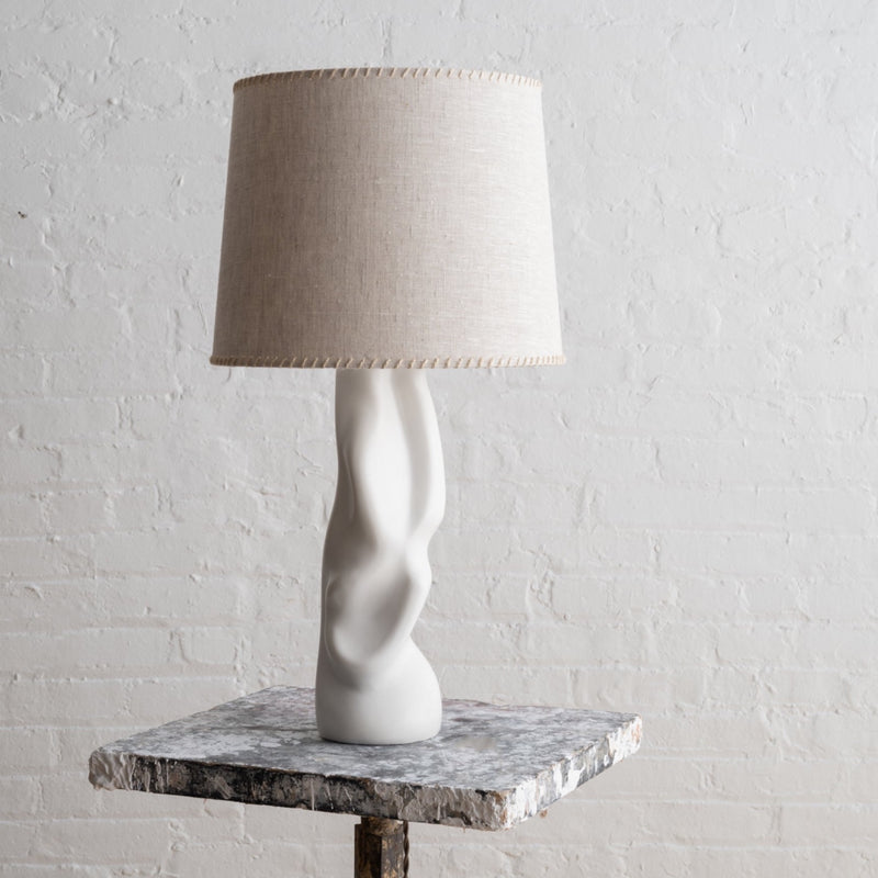 Arp Lamp in white marble resin, mini