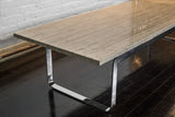 70" Travertine Coffee Table