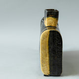 Italian Ceramic - Mustard Black Glaze